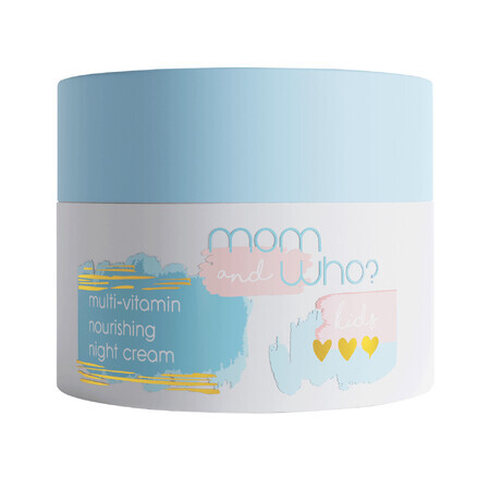 Mom and Who Kids, Multivitamin Night Cream, 50 ml