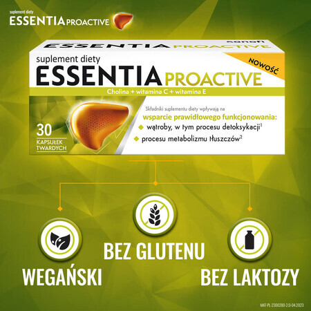 Essentia Proactive, 30 gélules