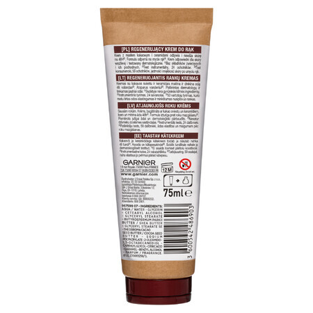 Garnier Crema per le Mani al Cacao con Burro di Cacao Superfood, 75ml