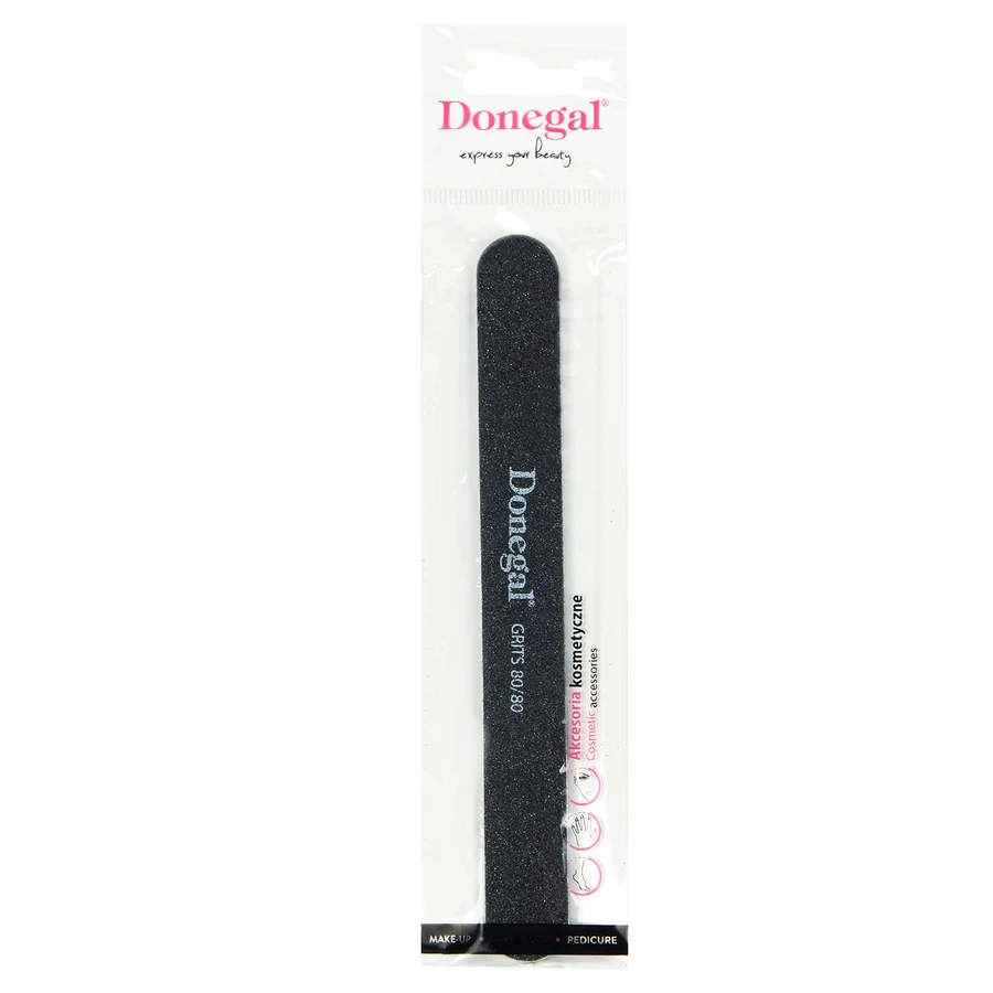 Donegal, nail file, straight, 80/80, 1 piece