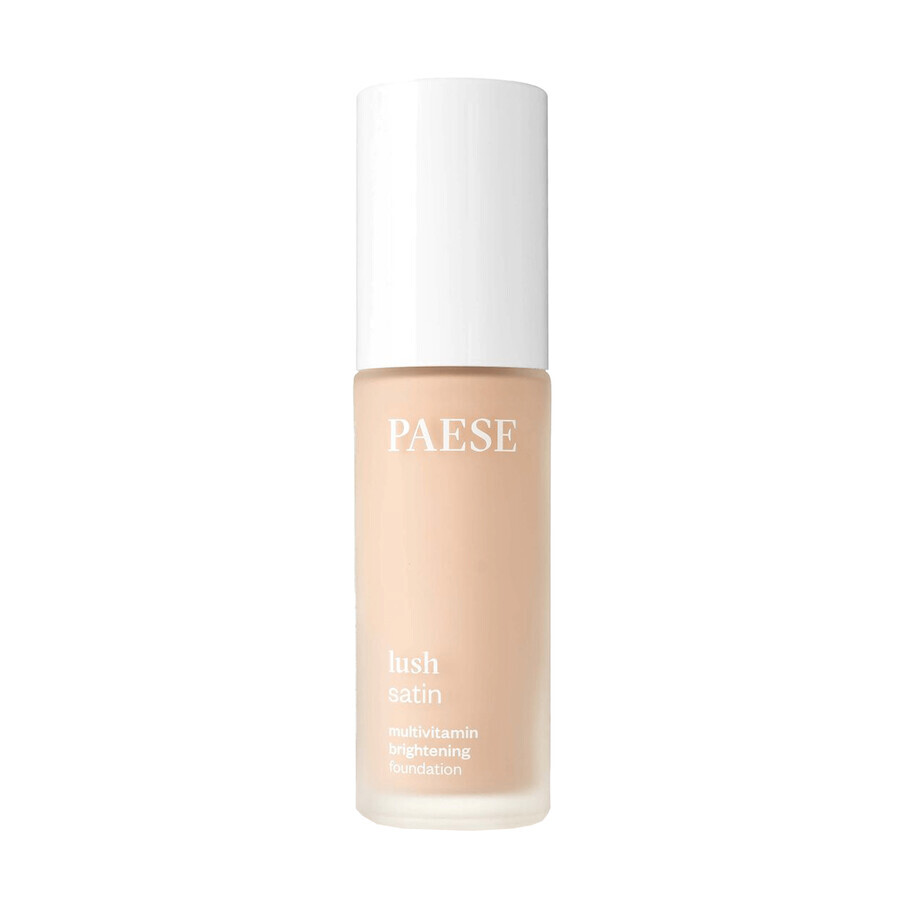 Paese Lush Satin, fond de teint vitaminé, n° 30 porcelaine, 30 ml