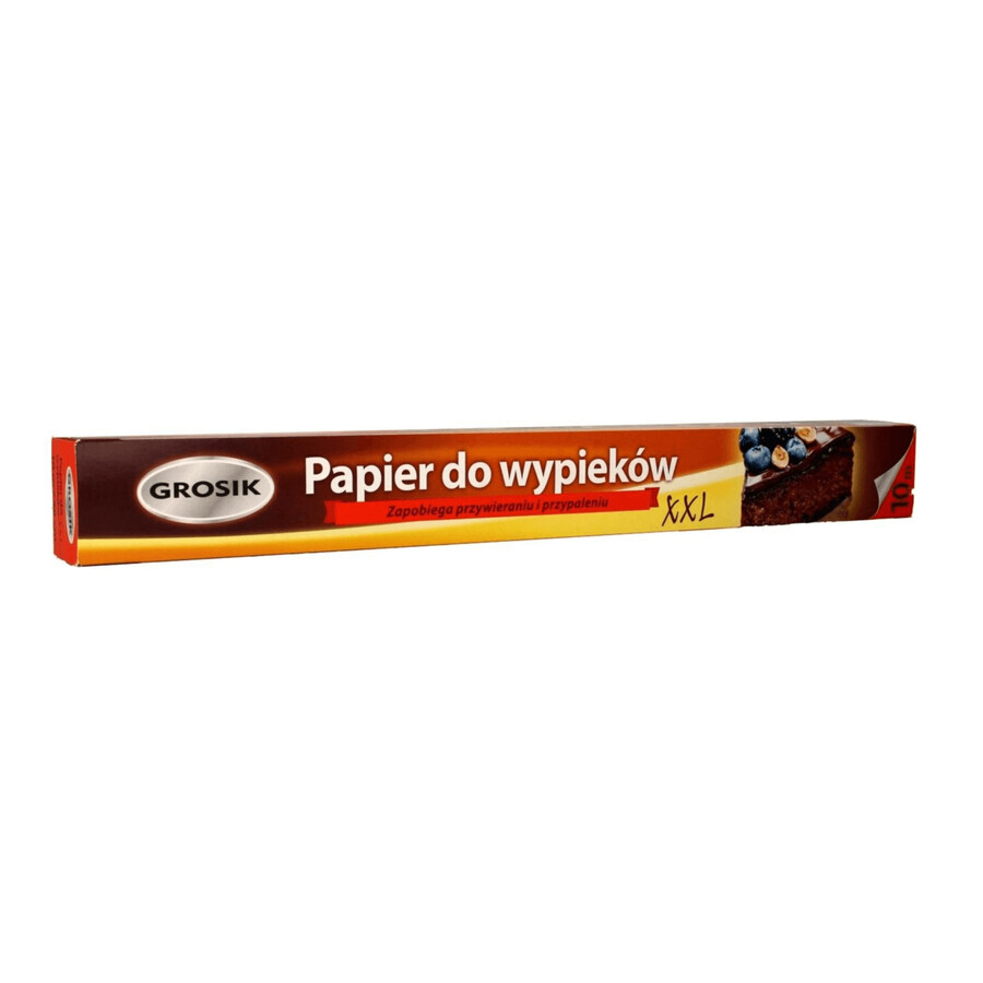 Grosik, Papier do pieczenia 10m 38cm, 1 rolka