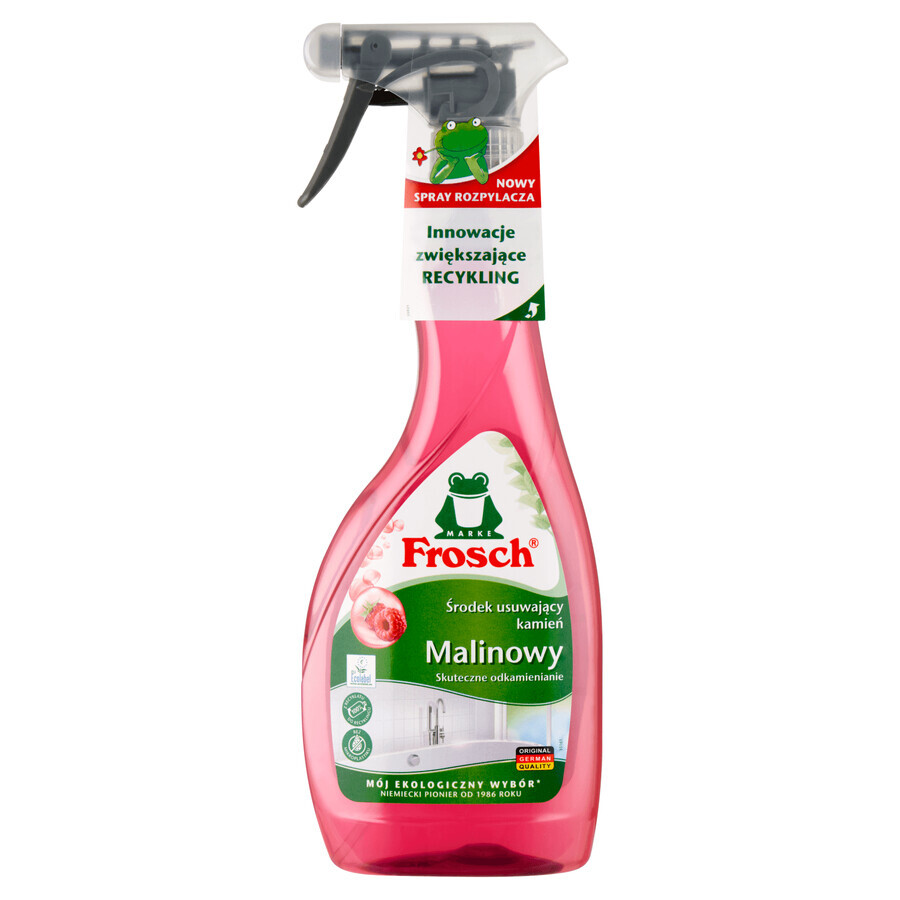 Frosch, ontkalkingsmiddel, framboos, spray, 500 ml