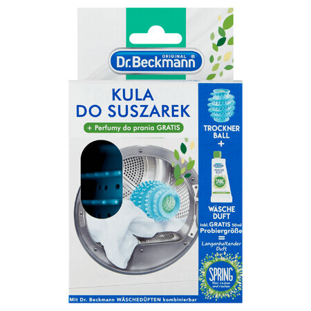 dr. Beckmann, droogbal + wasparfum, Lente, 50 ml gratis