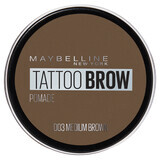 Maybelline Tattoo Brow, Pomade for eyebrows, 03 Medium Brown, 3.5 ml