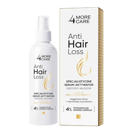 Meer 4 Care Anti Hair Loss, gespecialiseerde serum-haardichtheidsactivator, 70 ml