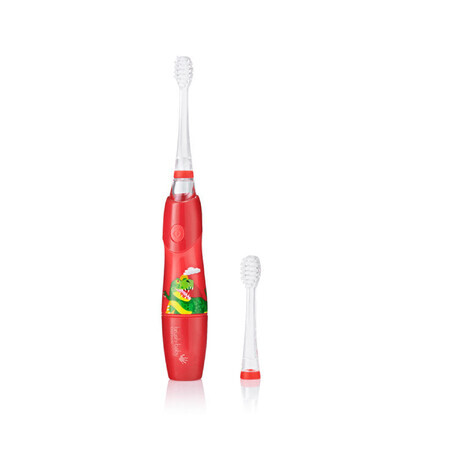 Brush-Baby KidzSonic Dinosaur, brosse à dents sonique pour enfants, de plus de 3 ans, 1 pièce