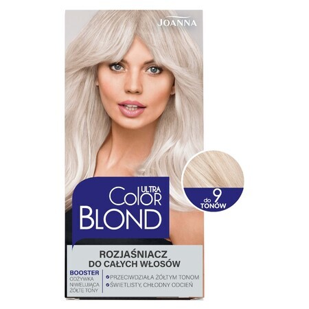 Joanna Ultra Color Blond, glansmiddel voor heel haar tot 9 tinten, 1 stuk