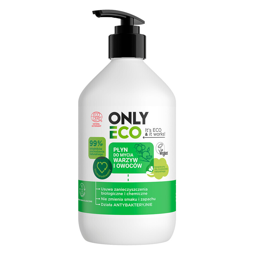 OnlyEco, detergent for vegetables and fruits, 500 ml