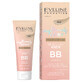 Eveline Cosmetics My Beauty Elixir, verzorgende BB cream, perzik cover nr. 02 donker, 30 ml