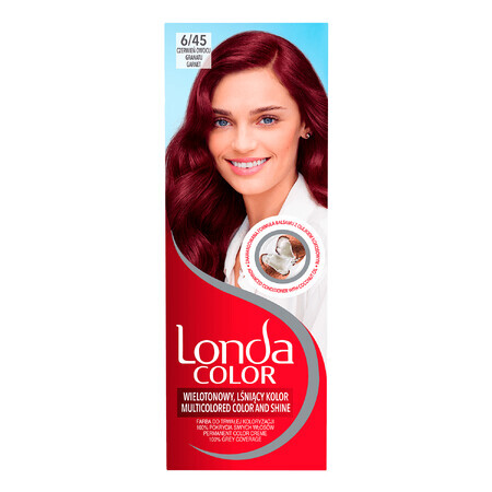 Londa Color, haarverf, 6/45 granaatappelrood, 60 ml