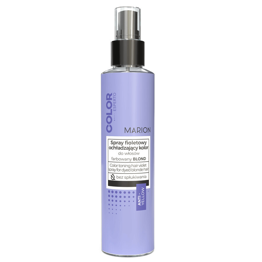 Marion Color Esperto, paarse kleurverkoelende spray voor geverfd haar, blond, 150 ml