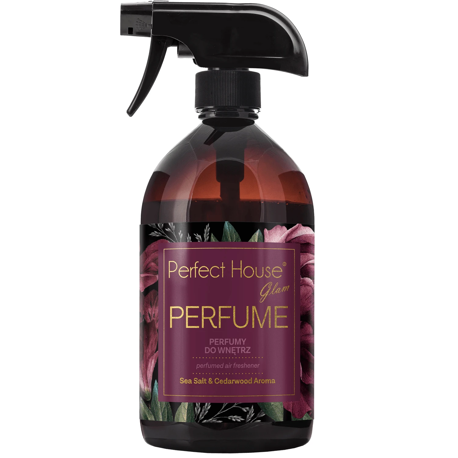 Perfect House Glam Parfum, interieurparfum, zeezout &amp; cederhoutaroma, 500 ml