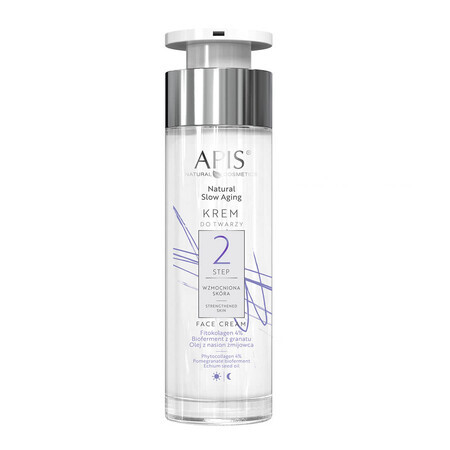 Apis Natural Slow Aging Step 2, crème visage, peau renforcée, 50 ml