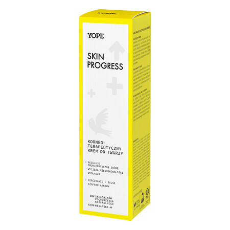 Yope Skin Progress, crème visage cornéothérapeutique, 50 ml