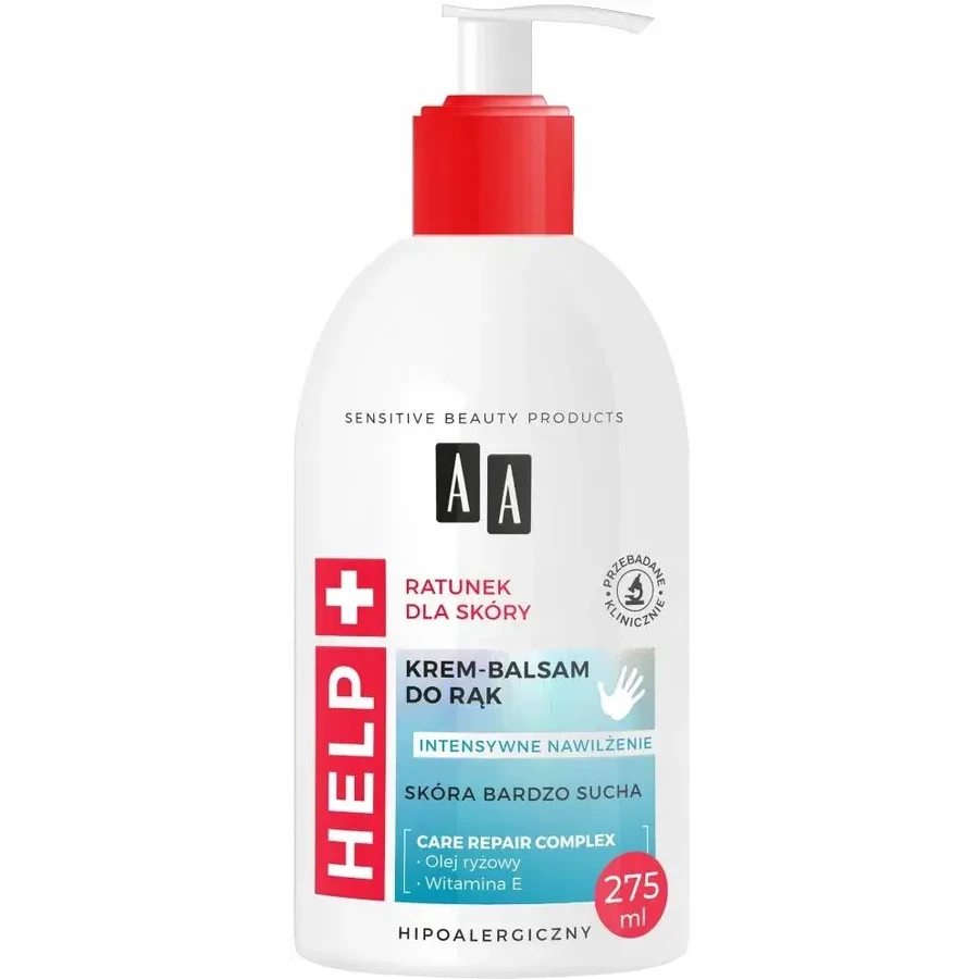 AA Help, crema bálsamo para manos, 275 ml