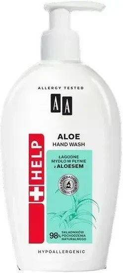 AA Help SOS, milde vloeibare zeep met aloë, 300 ml