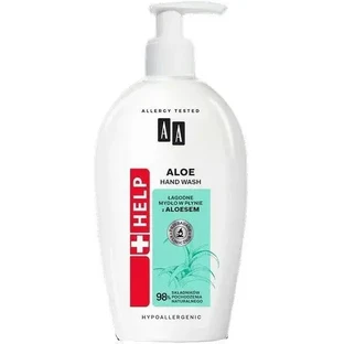 AA Help SOS, milde vloeibare zeep met aloë, 300 ml
