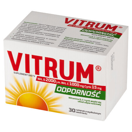 Vitrum Odporno, 30 tabletek