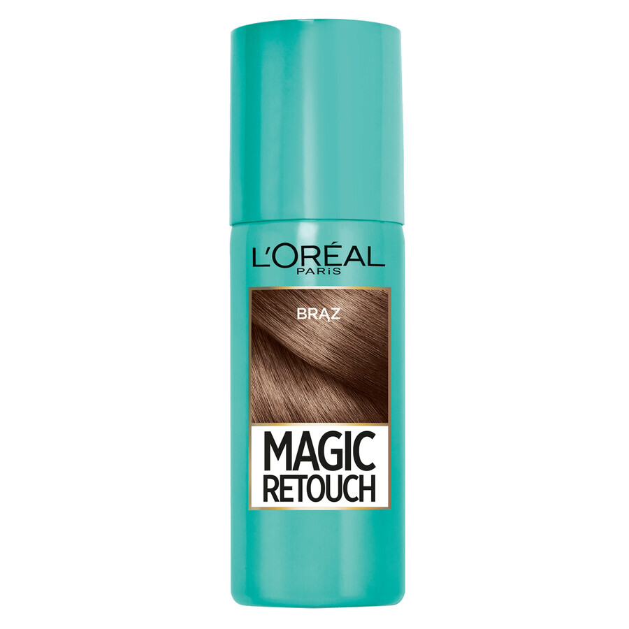 L Oreal Paris Magia Ritocco Spray Ritocco Radici Marrone, 75ml