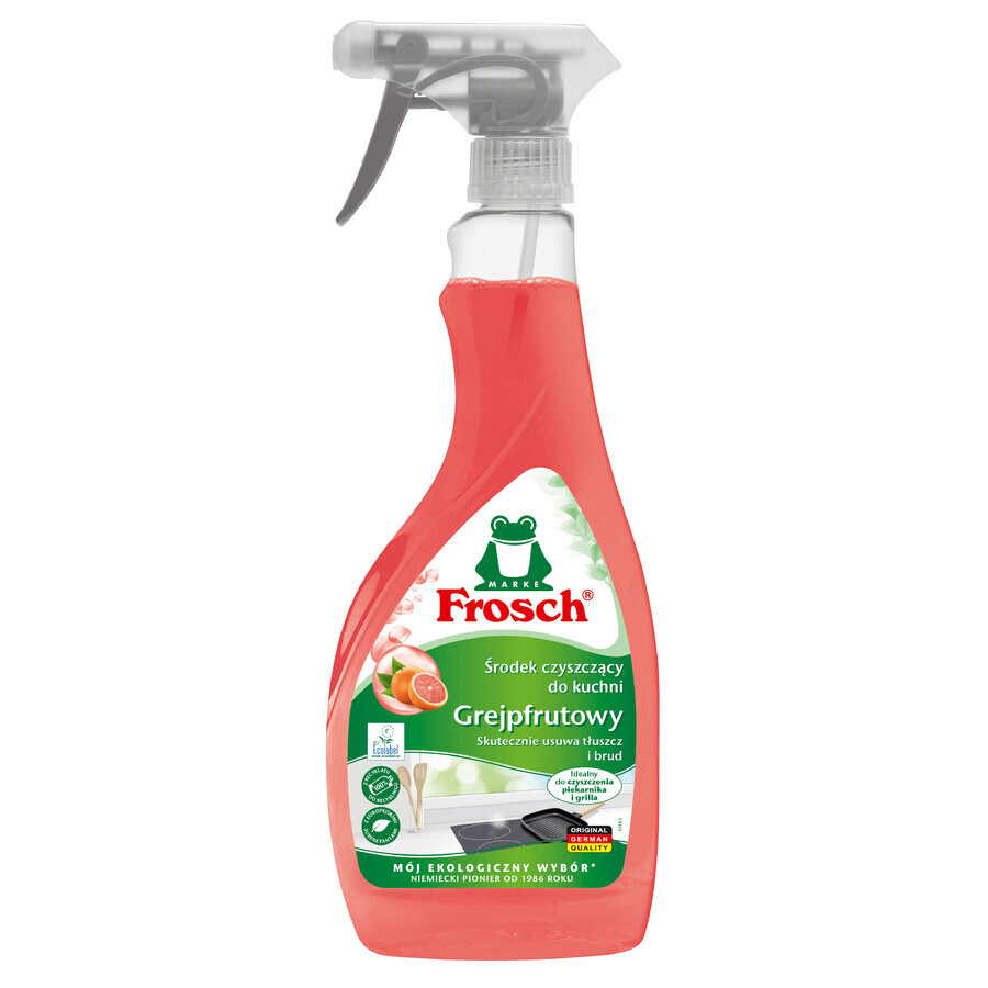 Frosch, kitchen detergent, grapefruit, spray, 500 ml