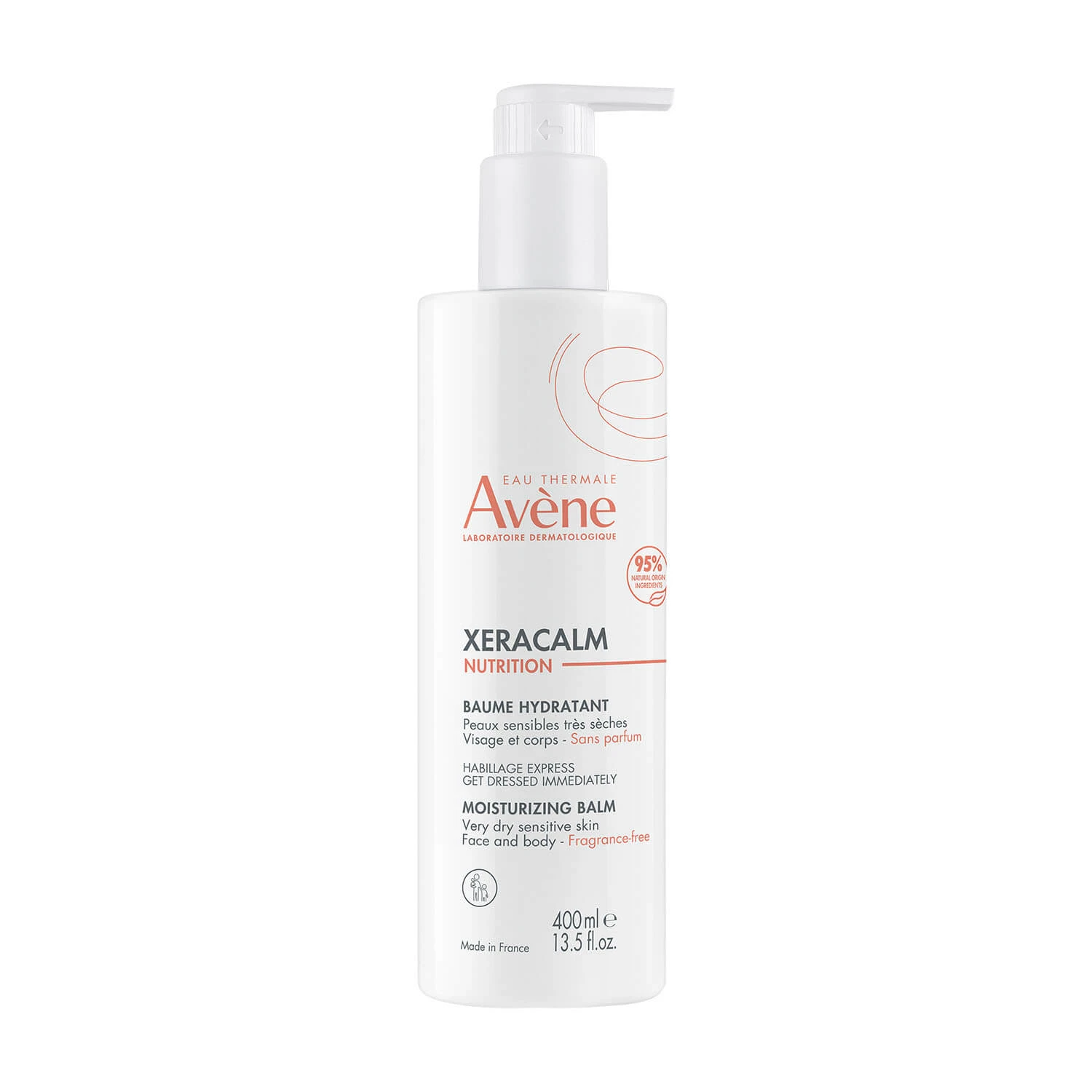Avene Xeracalm Nutrition, vochtinbrengende balsem 400 ml