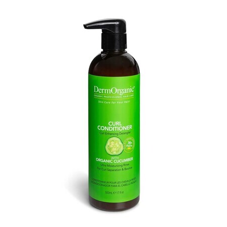 Sulfate-free conditioner for frizzy hair, 500 ml, DermOrganic