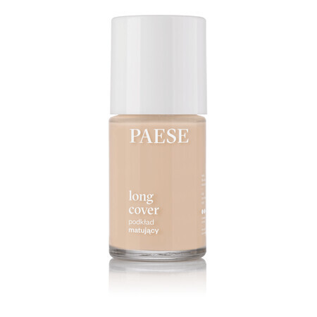 Paese Long Cover, fond de teint matifiant, 03M Natural, 30 ml