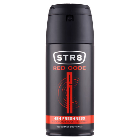 STR8 Red Codeset, deodorant, 85 ml + deodorantspray, 150 ml