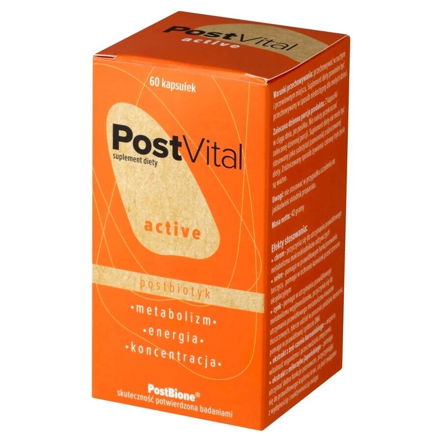 PostVital Actief, 60 capsules