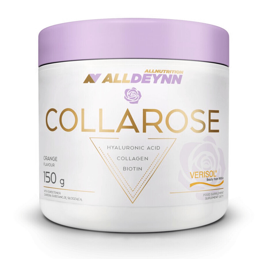 Allnutrition Alldeynn CollaRose, aromă de portocale, 150 g