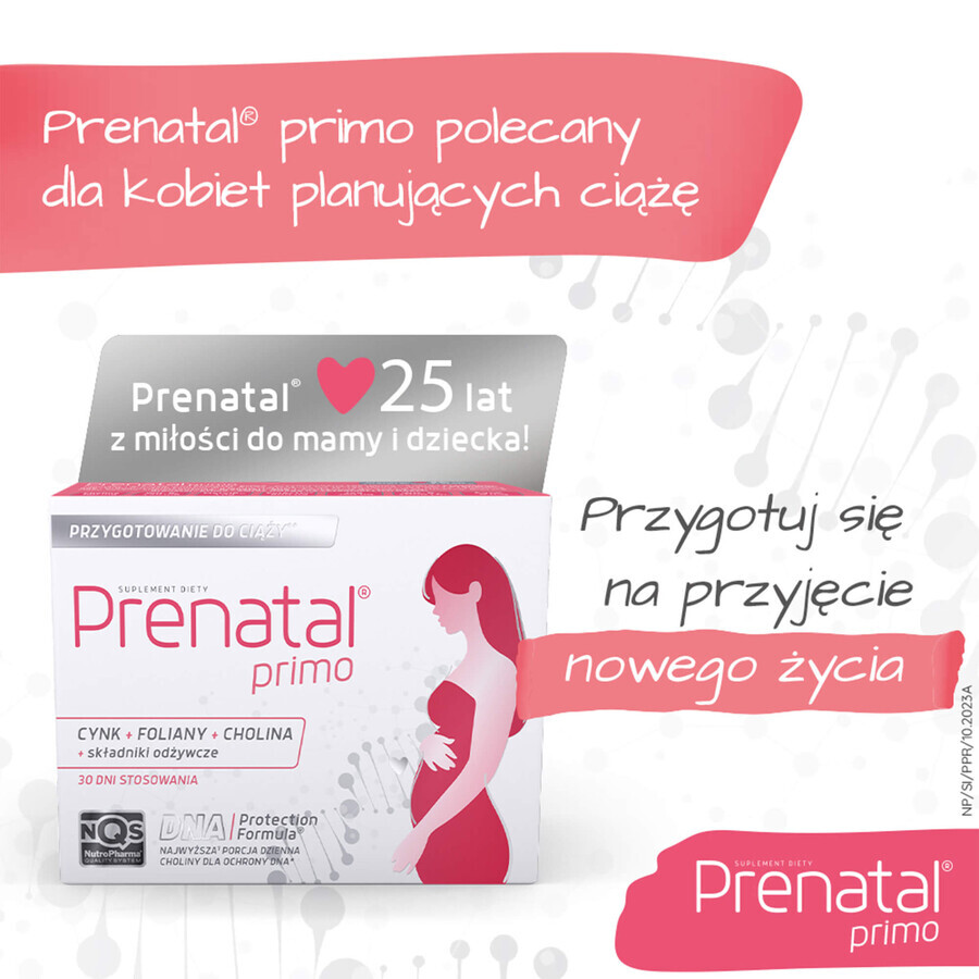 Prenatal Primo, 30 capsule