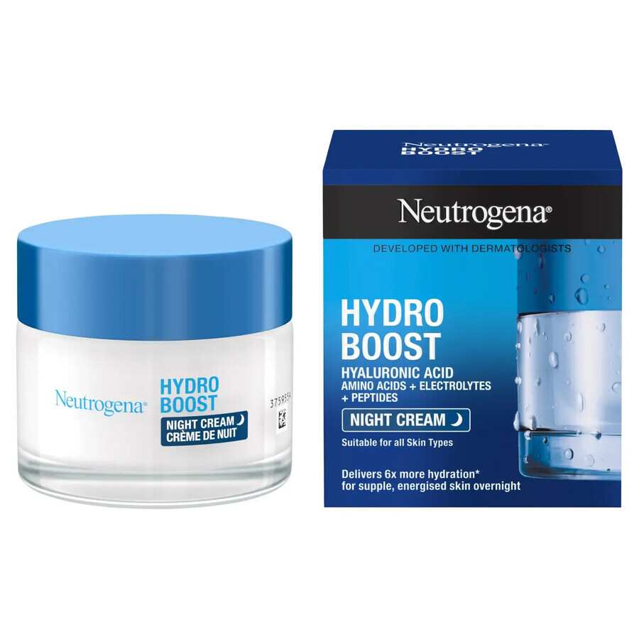 Neutrogena Hydro Boost, Moisturizing night cream-mask, 50 ml