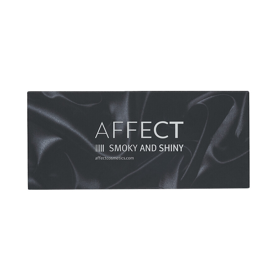 Affect, oogschaduwpalet, Smoky en Shiny, 10 x 2,5 g