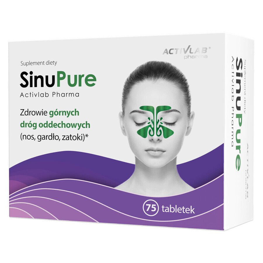 ActivLab Pharma SinuPure, 75 tabletten