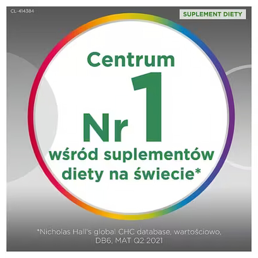 Centrum Silver 50+, 100 tablets