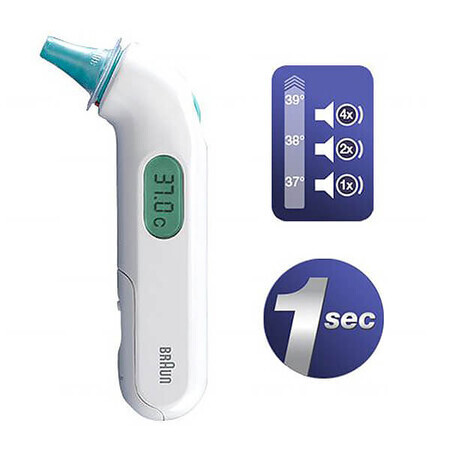 Braun ThermoScan 3 IRT3030, oorthermometer