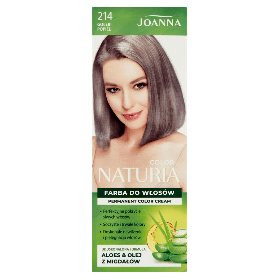 Joanna Naturia Color, teinture capillaire, 214 gris tourterelle