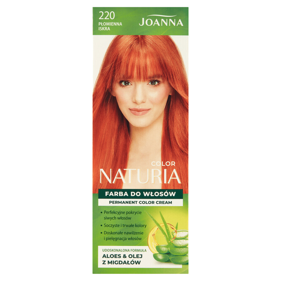 Joanna Naturia Color, teinture capillaire, étincelle de flamme 220