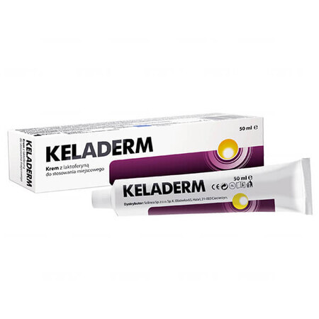 Keladerm, crème met lactoferrine, 50 ml