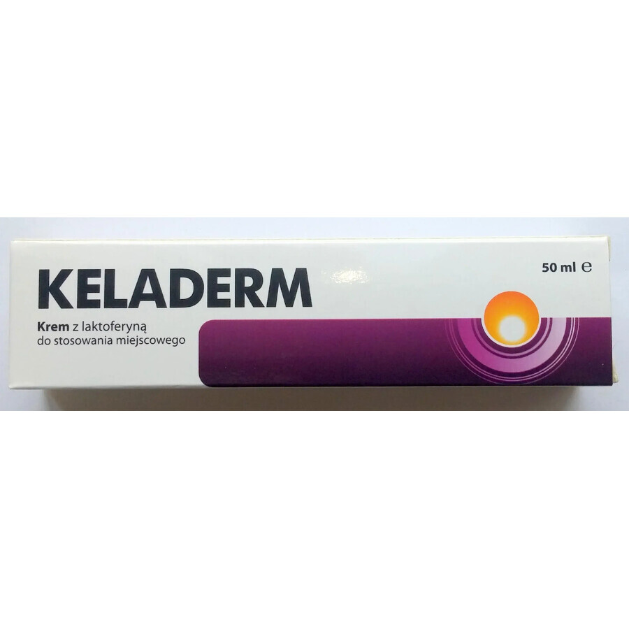 Keladerm, crème met lactoferrine, 50 ml