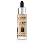 Eveline Cosmetics Liquid Control HD, fond de teint matifiant, n° 015, Vanille Légère, 32 ml