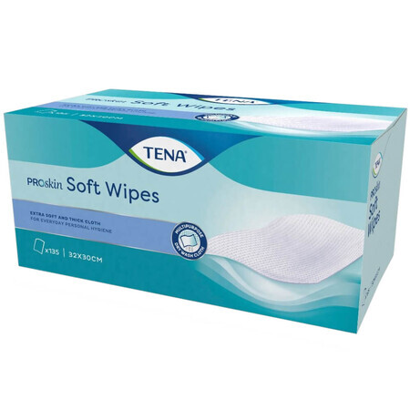 Tena Soft Wipes ProSkin, șervețele de curățare, 135 unități