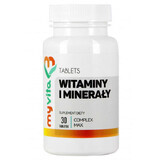 Vitalitäts-Boost: Premium Multivitamin  amp; Mineralstoff Tabletten, 30 Stück