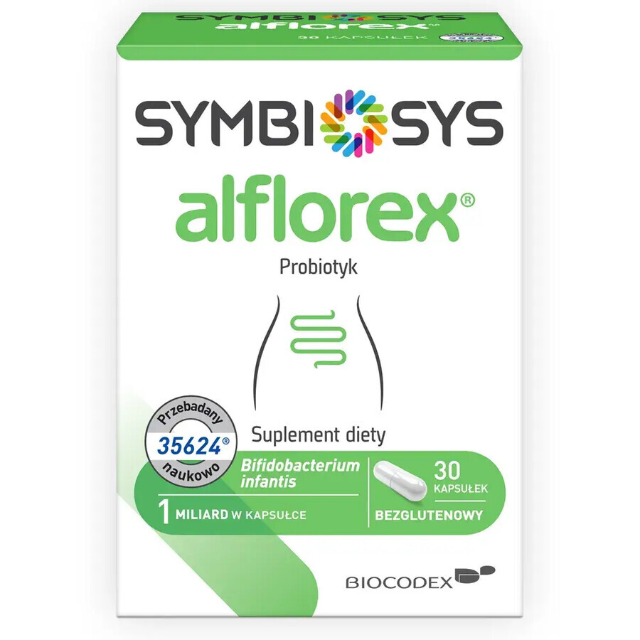 Symbiosys Alflorex, 30 gélules