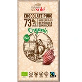 Organic dark chocolate 73% cocoa, 100g, Pronat