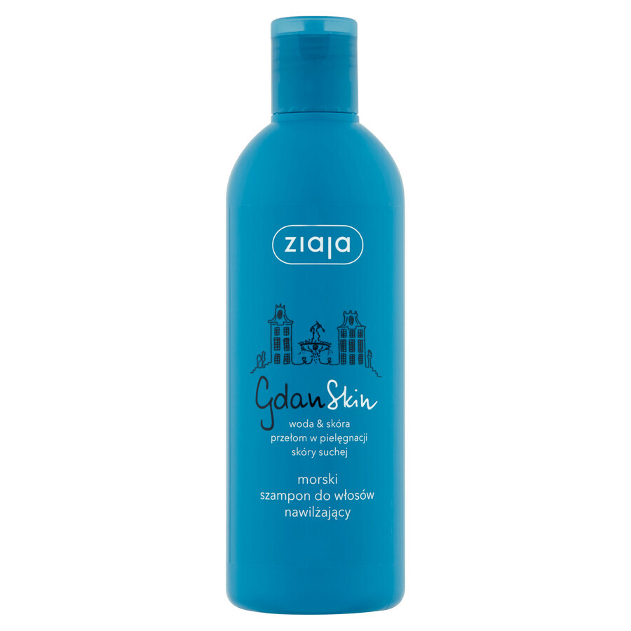 Ziaja GdanSkin, zeehaarshampoo, hydraterend, 300 ml