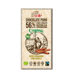 Chocolat noir bio à la cannelle 56% de cacao, 100g, Pronat