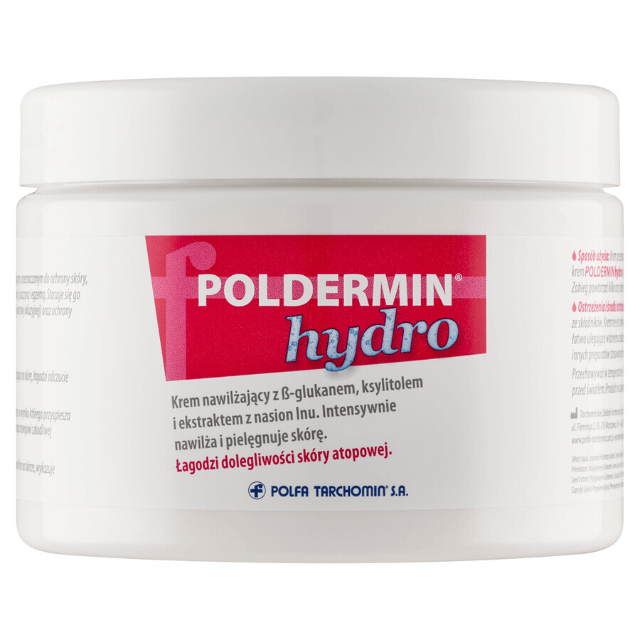 Poldermin Hydro, crème hydratante, 500 ml