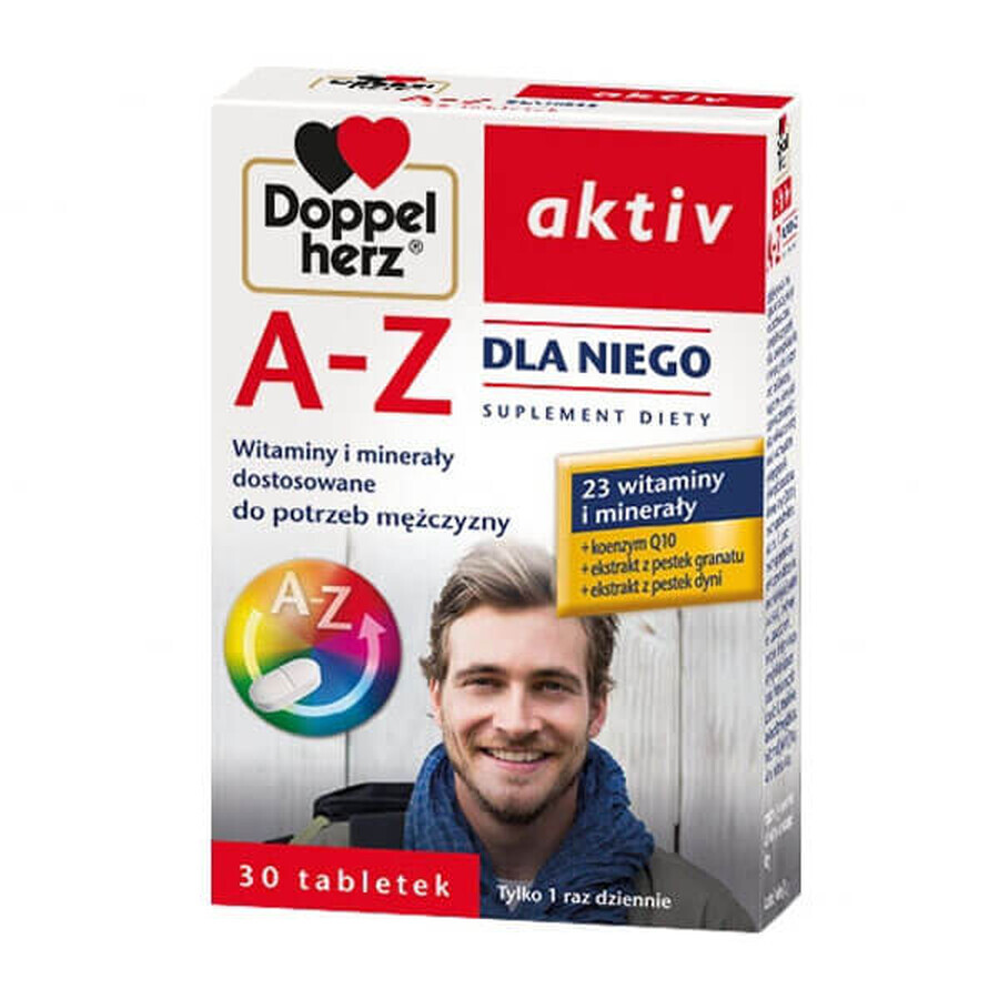 Doppelherz Aktiv AZ Voor Hem, 30 tabletten